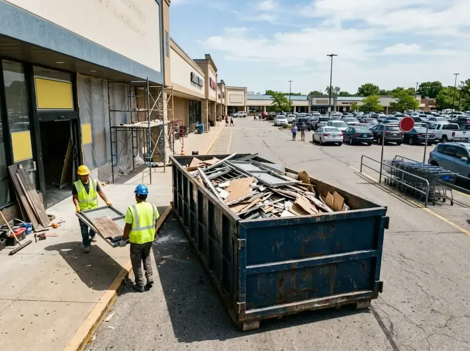 retail-store-renovation-debris-003 — frequently asked questions, Roll-off Dumpster Rentals in California, PA